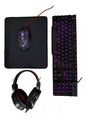 Combogamer Teclado, Diadema, Mouse + Mouse Pad DOMICILIOS GRATIS, PAGO CONTRA ENTREGA.